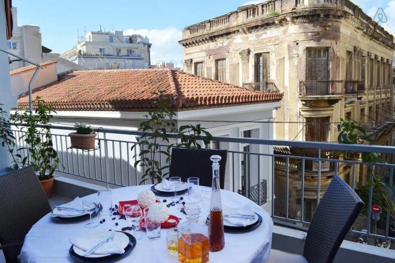Openair Hot Tub/Big Balcony/Great Boutique Apt Athens Ngoại thất bức ảnh